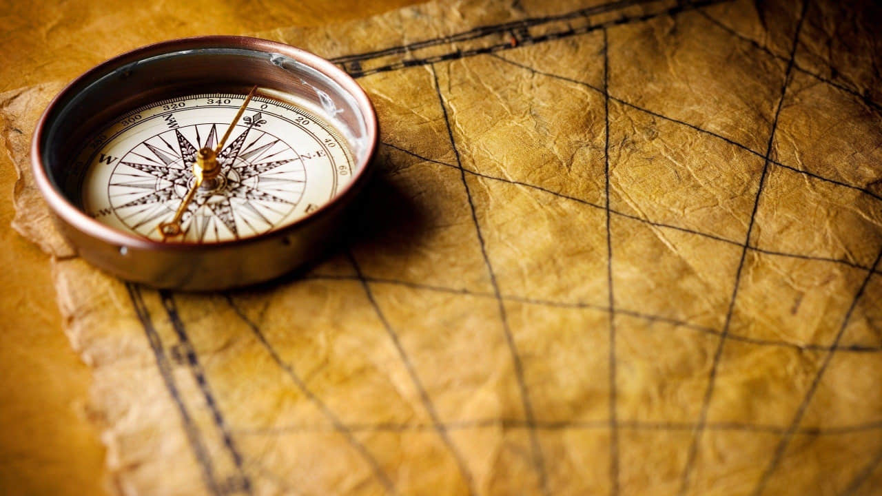 Wheel of a ship